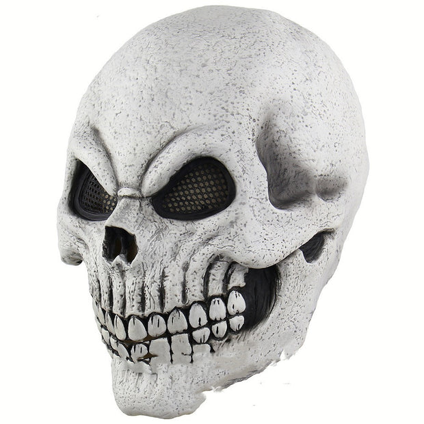 Halloween Face Mask Horror Latex Skull Mask Headgear