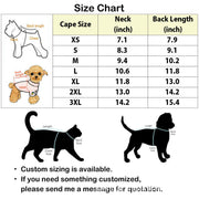 Pet Halloween Vampire Cloak Windbreaker