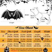 Dog Halloween Costumes Dog Bat Costume Cool Luminous Skeleton Bone Bat Wings Pets Cosplay Costumes Dress Up Apparel For Small Medium Large Cats And Dogs