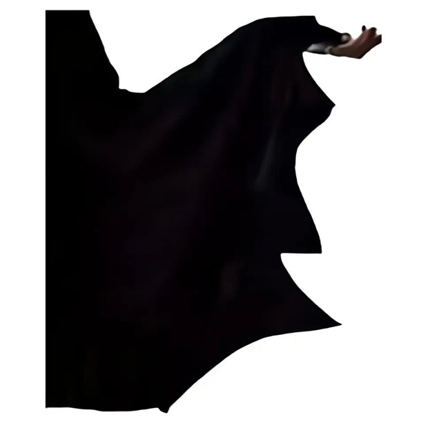 Black Costume Womens Gothic Witch Bat Sleeve Dress Halloween Cosplay Costumes Vintage Carnival Party Outfit