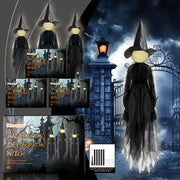 Three Costumes Halloween Witch Decoration Atmosphere